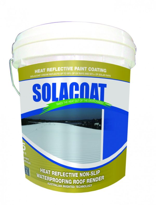 Solacoat Heat Reflective Waterproof Roof Membrane – Sunteks International